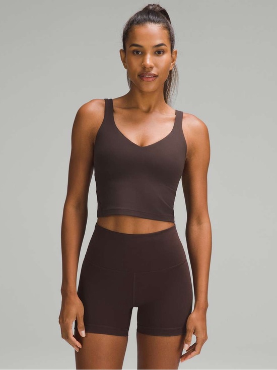 lululemon athletica Tops - Lululemon Espresso Brown Align Tank Top
